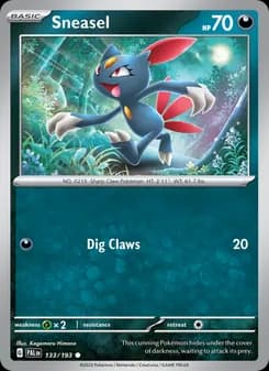 Sneasel — Paldea Evolved — Common
