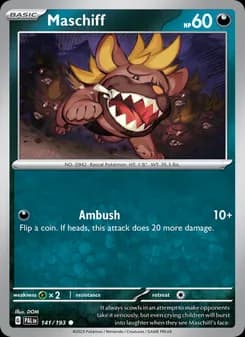 Maschiff — Paldea Evolved — Common