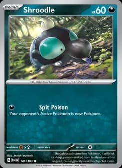 Shroodle — Paldea Evolved — Common