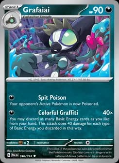 Grafaiai — Paldea Evolved — Uncommon