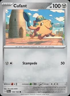Cufant — Paldea Evolved — Common