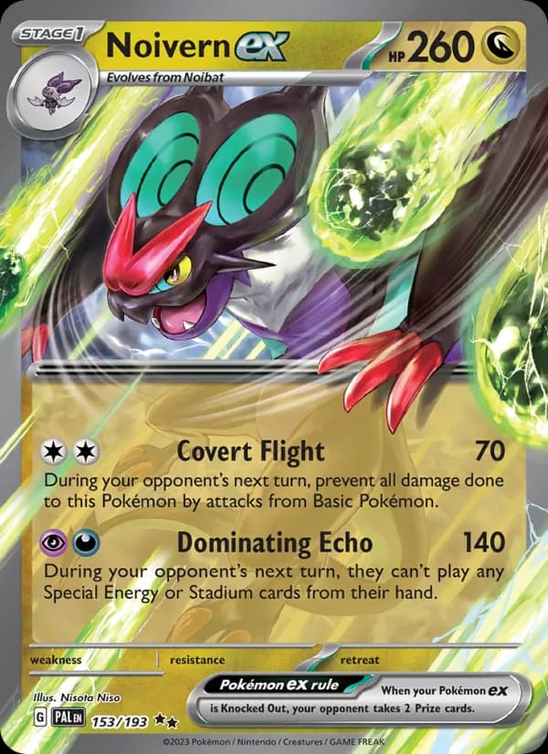 Noivern ex — Paldea Evolved, Double rare