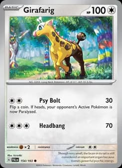 Girafarig — Paldea Evolved — Common