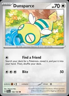 Dunsparce — Paldea Evolved — Common