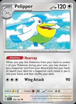 Pelipper — Paldea Evolved — Uncommon