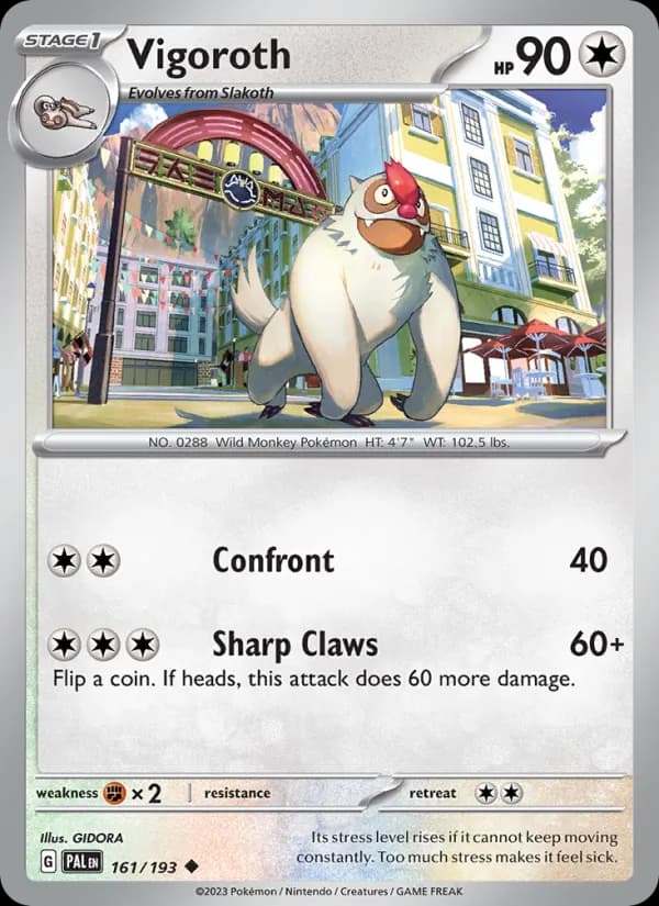 Vigoroth — Paldea Evolved, Uncommon