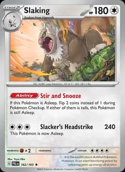 Slaking — Paldea Evolved — Rare