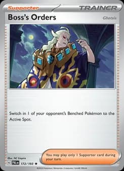 Boss's Orders — Paldea Evolved — Rare