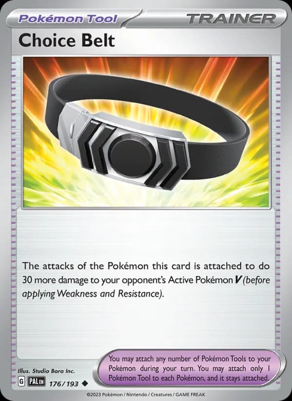 Choice Belt — Paldea Evolved, Uncommon