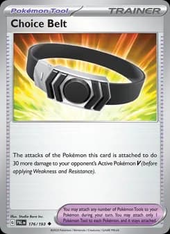 Choice Belt — Paldea Evolved — Uncommon