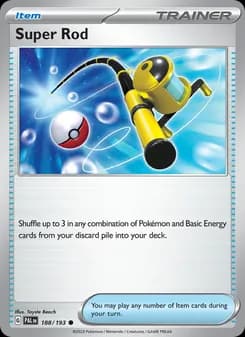 Super Rod — Paldea Evolved — Common