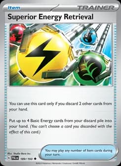 Superior Energy Retrieval — Paldea Evolved — Uncommon