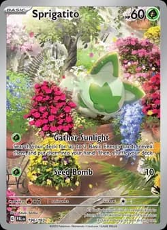Sprigatito — Paldea Evolved — Illustration rare