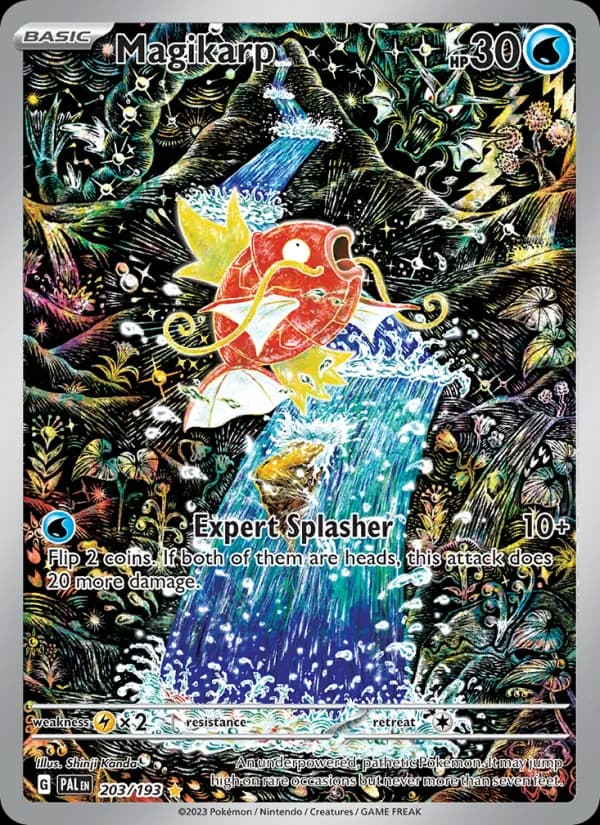 Magikarp — Paldea Evolved, Illustration rare