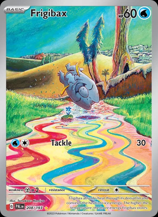 Frigibax — Paldea Evolved, Illustration rare
