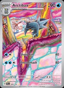 Arctibax — Paldea Evolved — Illustration rare