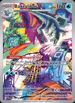 Baxcalibur — Paldea Evolved — Illustration rare