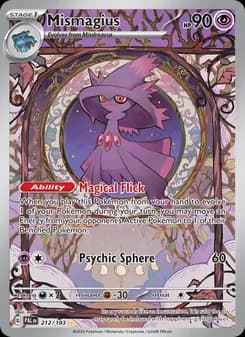 Mismagius — Paldea Evolved — Illustration rare