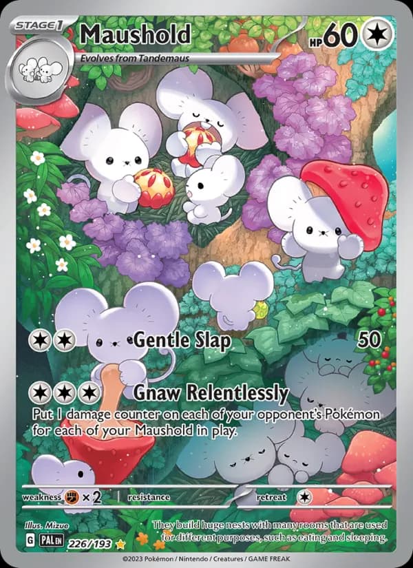 Maushold — Paldea Evolved, Illustration rare