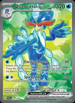 Quaquaval ex — Paldea Evolved — Ultra Rare