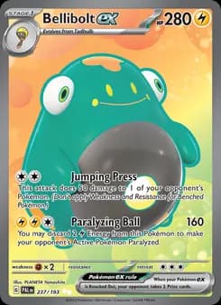 Bellibolt ex — Paldea Evolved — Ultra Rare