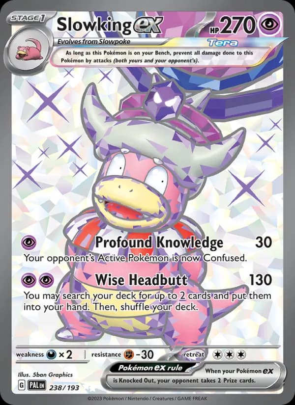 Slowking ex — Paldea Evolved, Ultra Rare