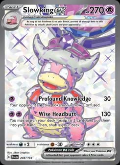 Slowking ex — Paldea Evolved — Ultra Rare