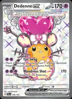Dedenne ex — Paldea Evolved — Ultra Rare