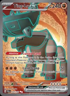 Ting-Lu ex — Paldea Evolved — Ultra Rare