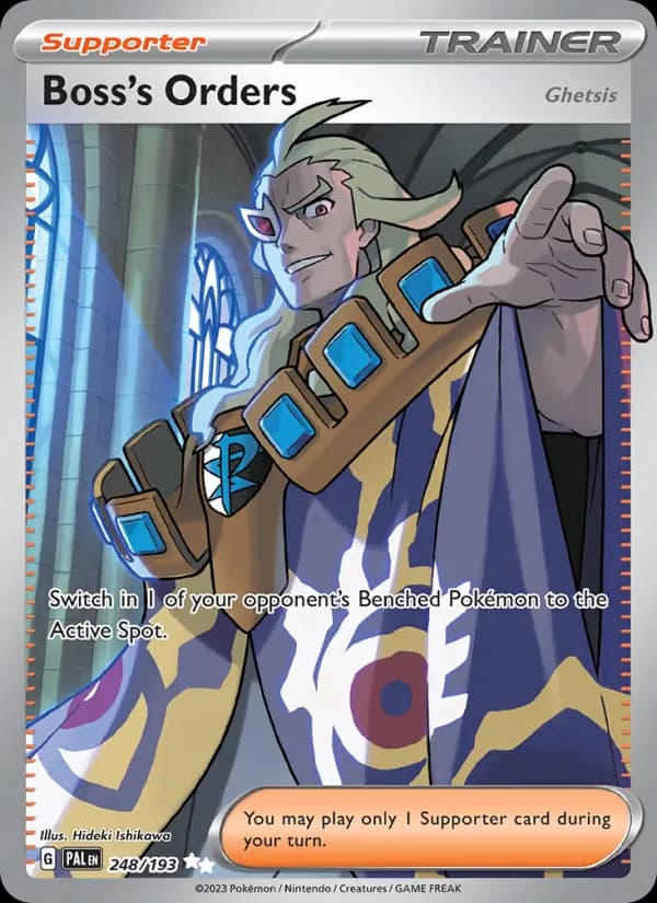 Boss's Orders — Paldea Evolved, Ultra Rare