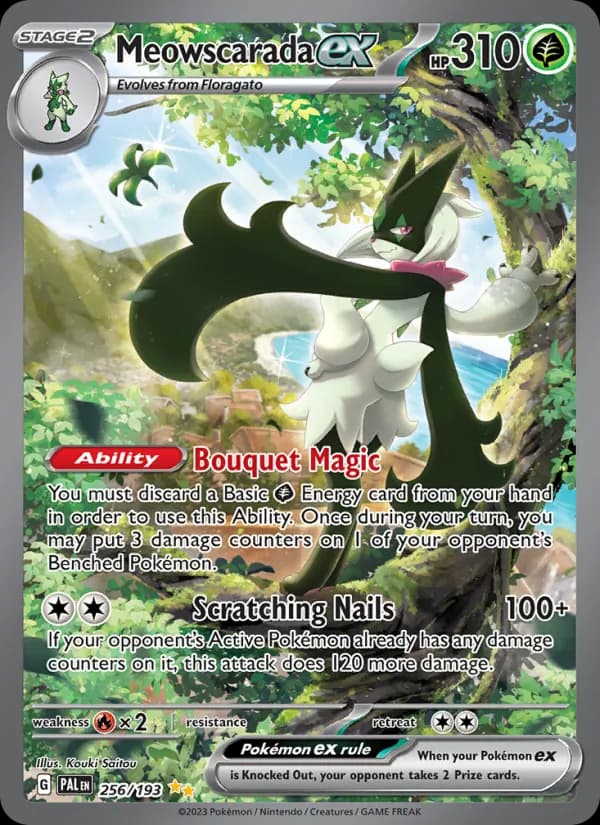 Meowscarada ex — Paldea Evolved, Special illustration rare