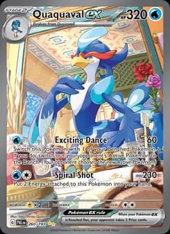 Quaquaval ex — Paldea Evolved — Special illustration rare