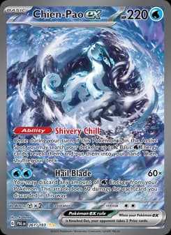 Chien-Pao ex — Paldea Evolved — Special illustration rare