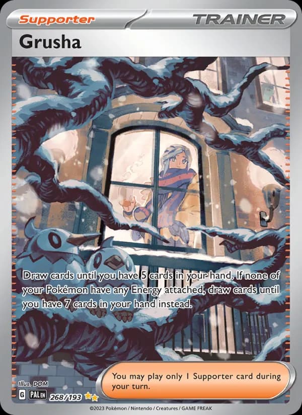 Grusha — Paldea Evolved, Special illustration rare