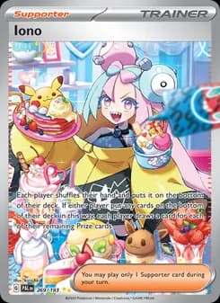 Iono — Paldea Evolved — Special illustration rare