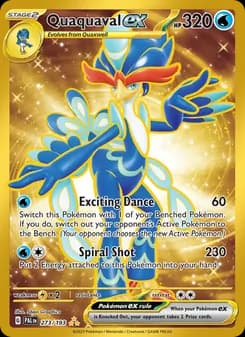 Quaquaval ex — Paldea Evolved — Hyper rare