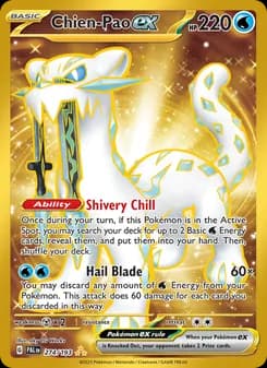 Chien-Pao ex — Paldea Evolved — Hyper rare