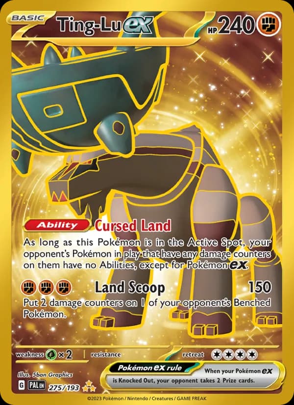 Ting-Lu ex — Paldea Evolved, Hyper rare