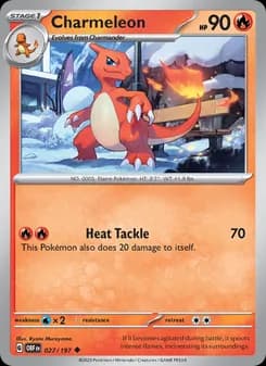 Charmeleon — Obsidian Flames — Uncommon