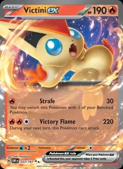 Victini ex — Obsidian Flames — Double rare