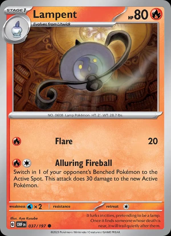 Lampent — Obsidian Flames, Common