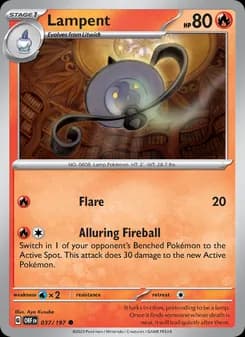 Lampent — Obsidian Flames — Common