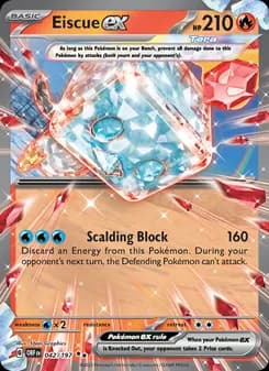 Eiscue ex — Obsidian Flames — Double rare