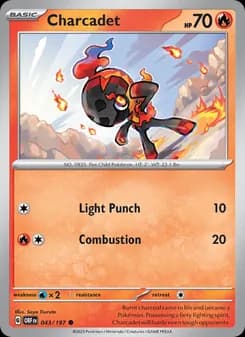 Charcadet — Obsidian Flames — Common
