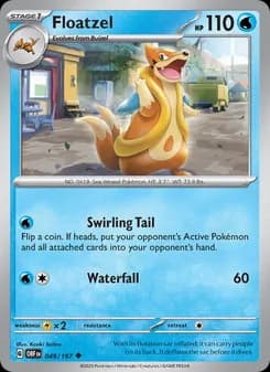 Floatzel — Obsidian Flames — Uncommon