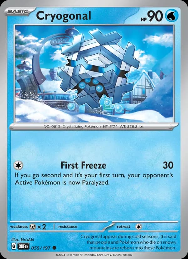 Cryogonal — Obsidian Flames, Common