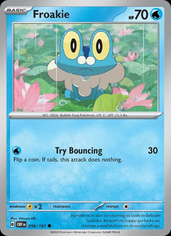 Froakie — Obsidian Flames, Common