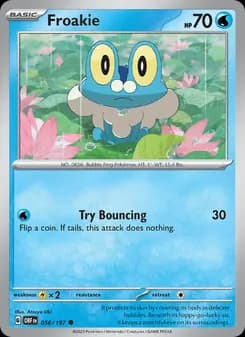 Froakie — Obsidian Flames — Common