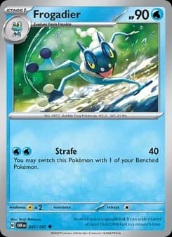 Frogadier — Obsidian Flames — Uncommon