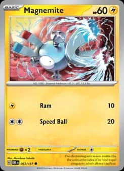 Magnemite — Obsidian Flames — Common